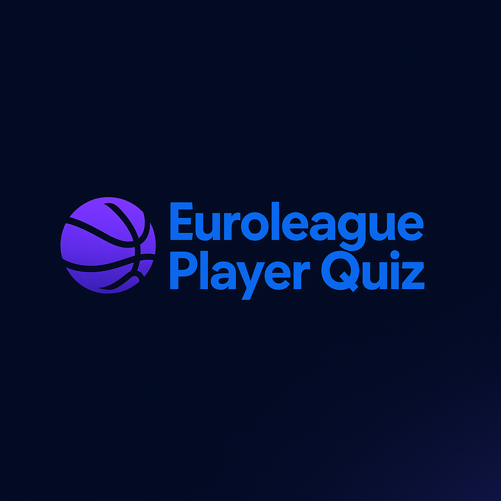Euroleague Player Quiz Logo